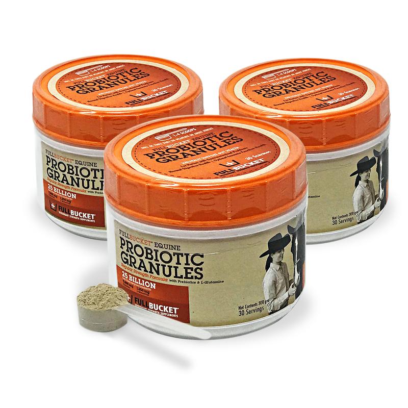 Full Bucket® Equine Probiotic Granules - Cox Ranch Supply