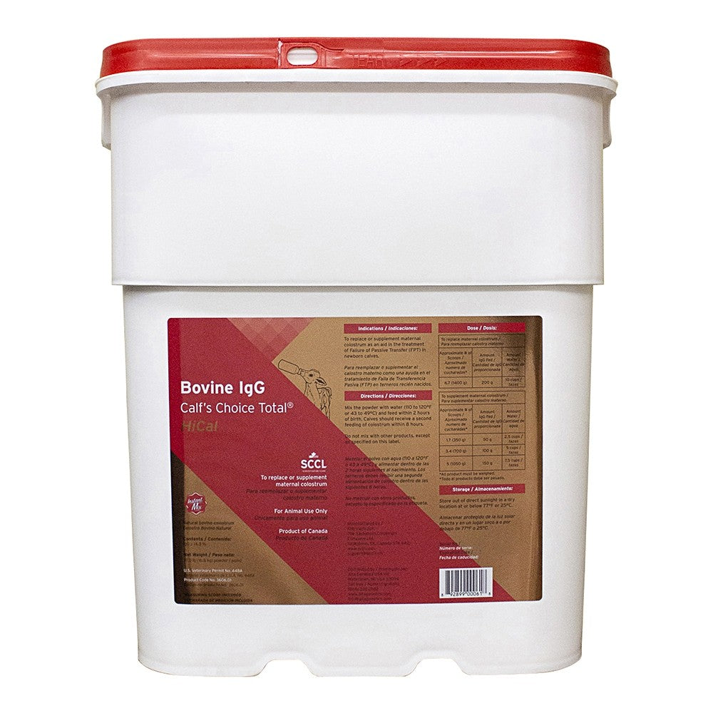 Calf's Choice® Total Bronze HiCal Bovine IgG Colostrum - Cox Ranch Supply