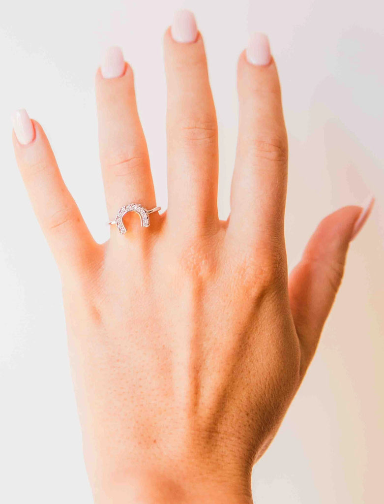 Kelly Herd® Lucky Horseshoe Ring - Cox Ranch Supply