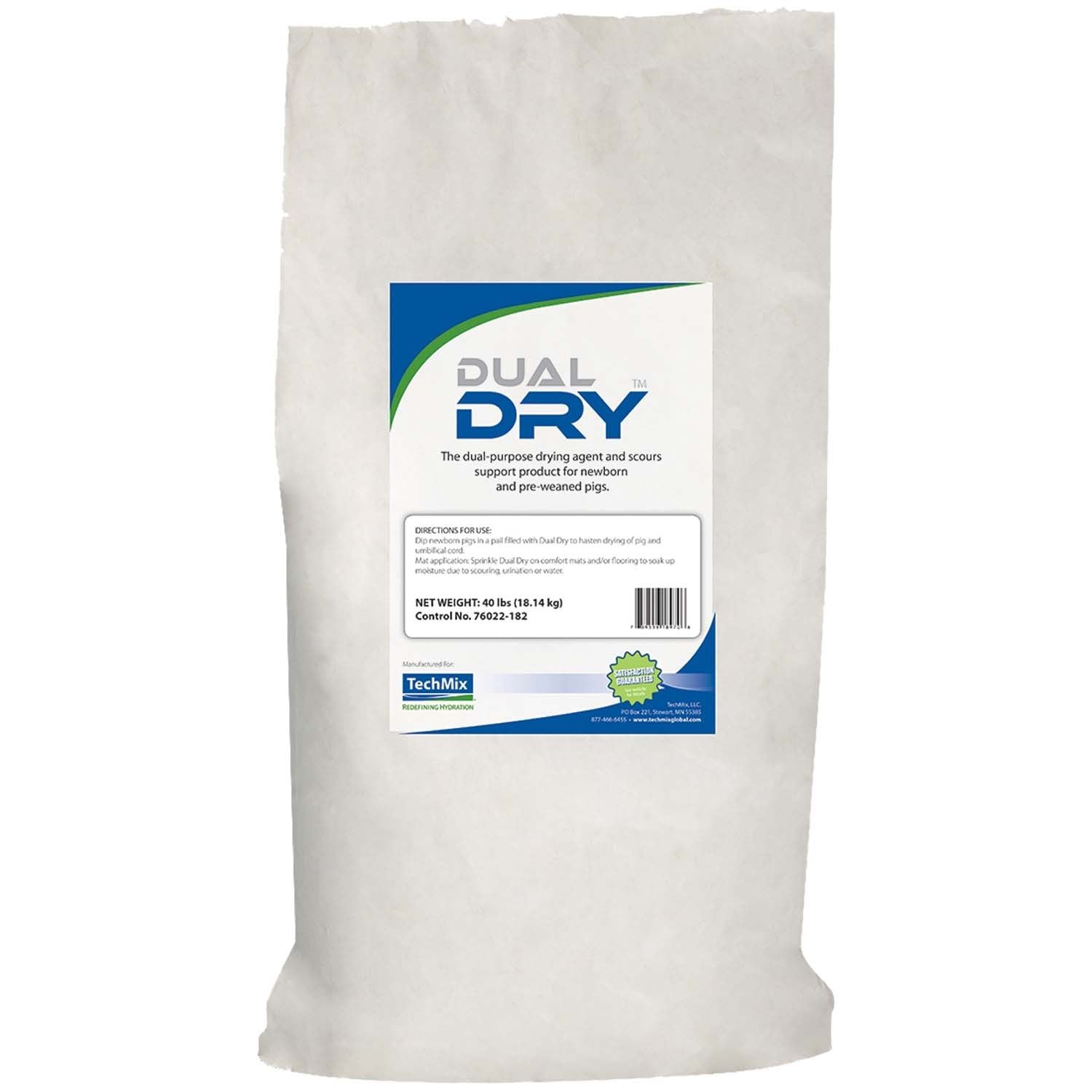 Dual Dry™ Dual Purpose Drying Agent for Pigs and Facilities 40 lb ...