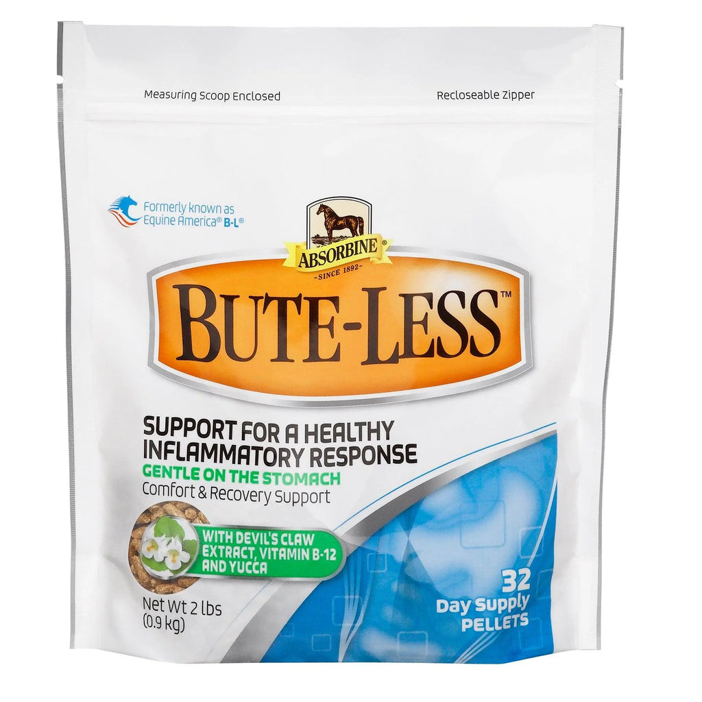 Bute-Less® Pellets All Natural Bute Alternative from Absorbine - Cox Ranch Supply