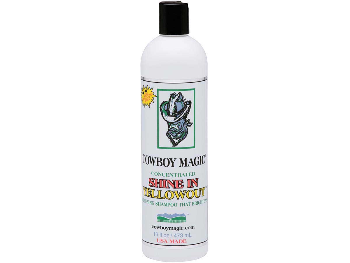 Cowboy Magic Yellowout Shampoo, Whitening, Shine In - 16 fl oz
