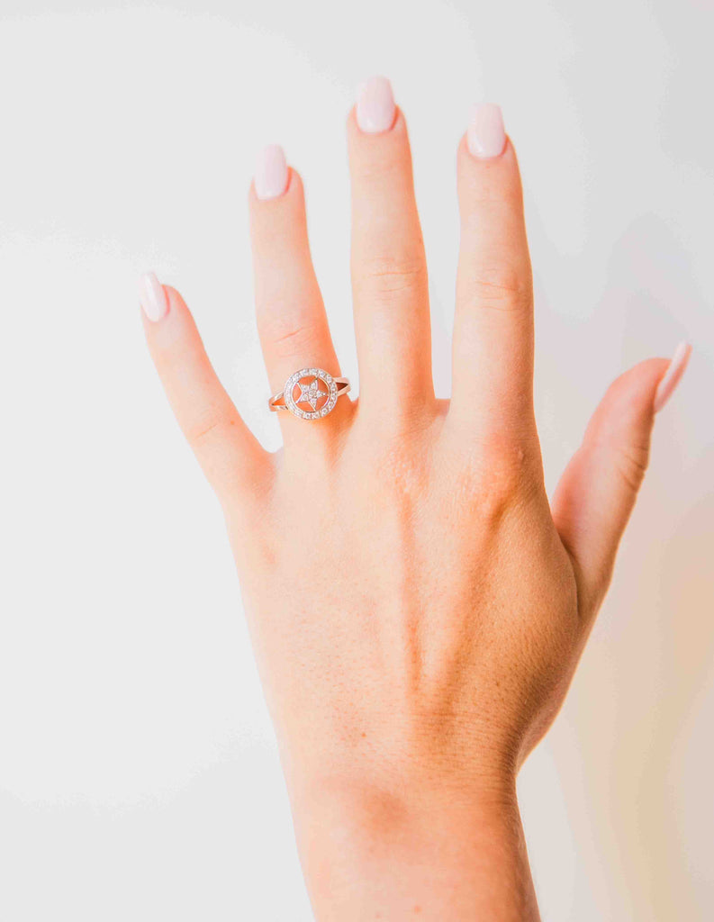 Kelly Herd® Texas Star Ring 12mm Small - Cox Ranch Supply