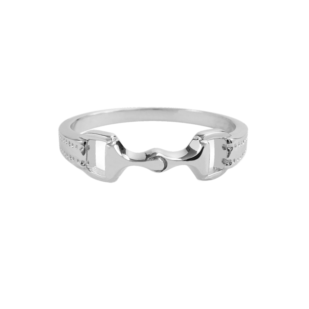 Kelly Herd® Snaffle Bit Ring 8mm in Sterling Silver - Cox Ranch Supply