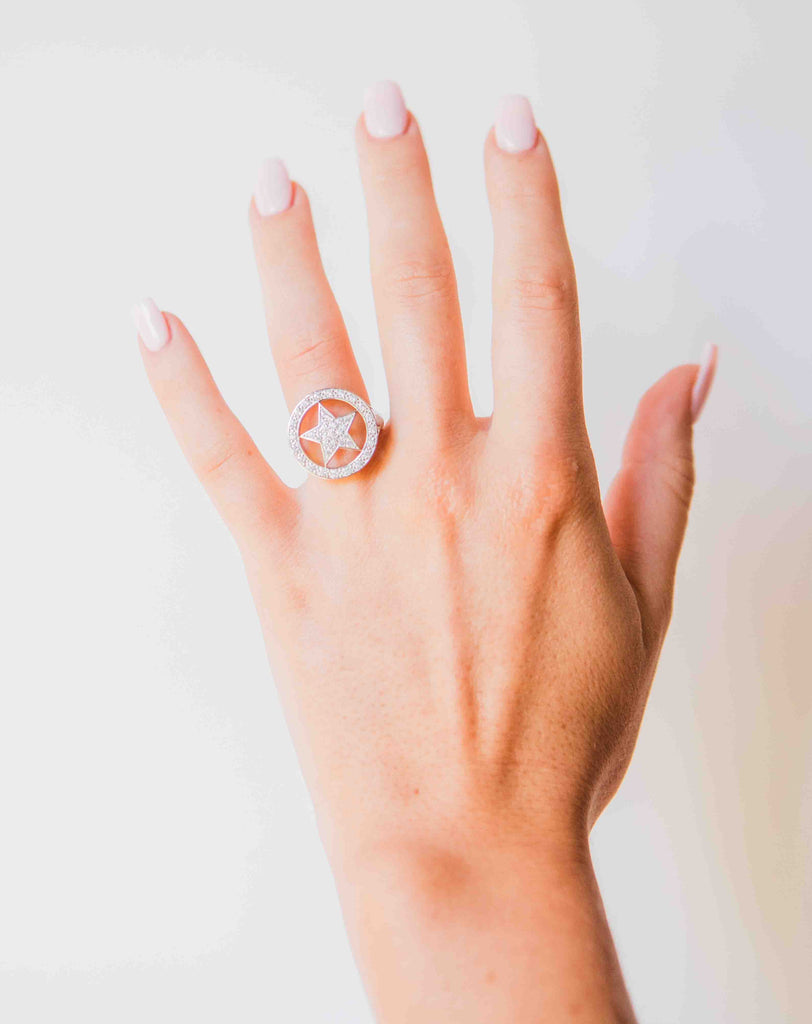 Kelly Herd® Texas Star Ring 18mm Large - Cox Ranch Supply