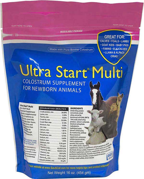 Ultra Start® Multi Species Milk Replacer - Cox Ranch Supply