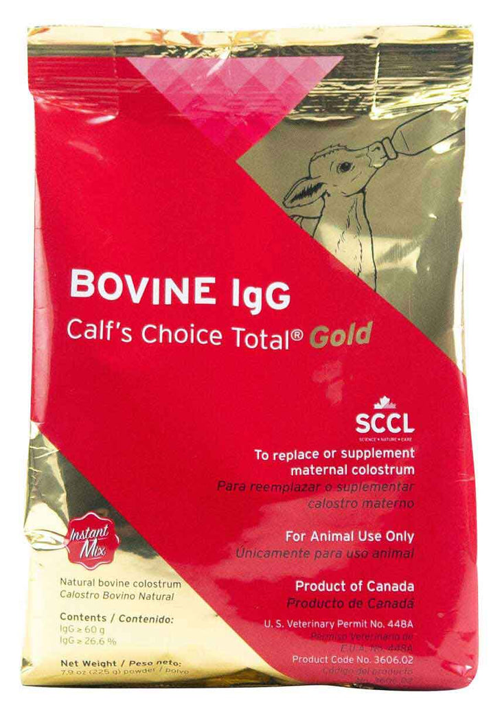 Calf's Choice® Total Gold Bovine IgG Colostrum Replacer - Cox Ranch Supply