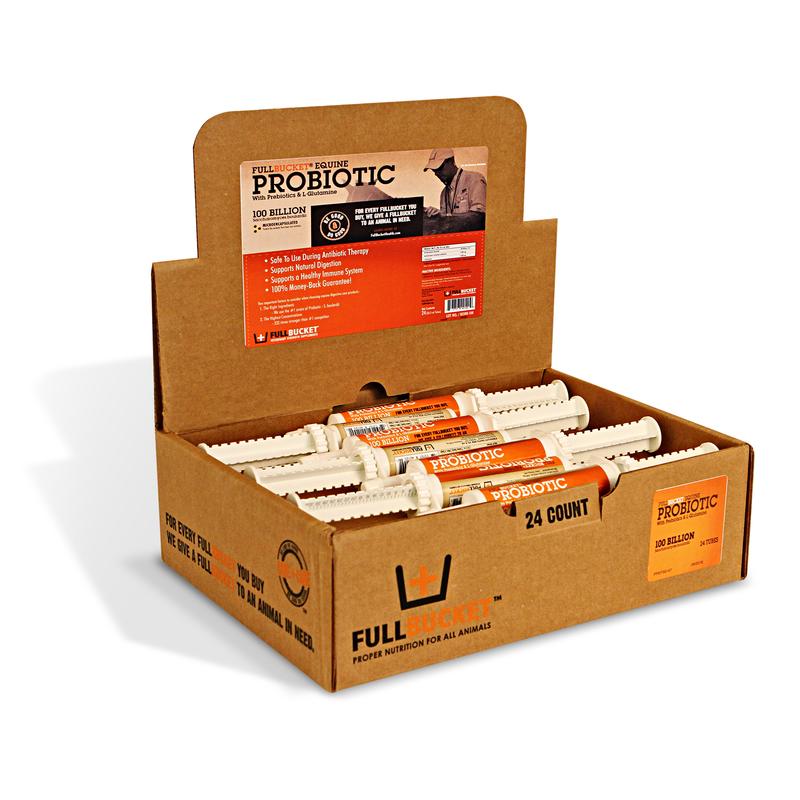 Full Bucket® Equine Probiotic Paste - Cox Ranch Supply