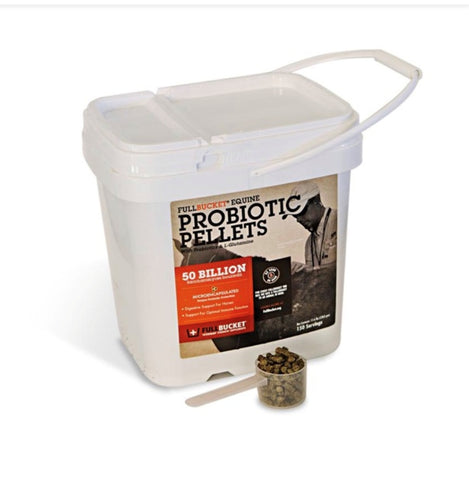 Full Bucket® Equine Probiotic Pellets 30 Serving or 150 Serving - Cox Ranch Supply