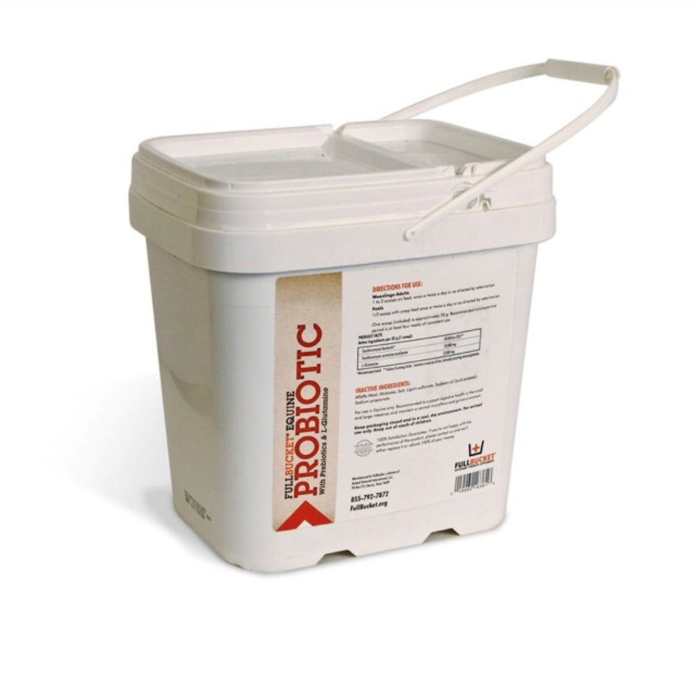 Full Bucket® Equine Probiotic Pellets 30 Serving or 150 Serving - Cox Ranch Supply