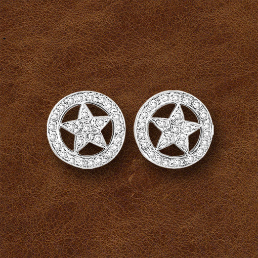 Kelly Herd® Texas Star Stud Earrings 12mm Small - Cox Ranch Supply