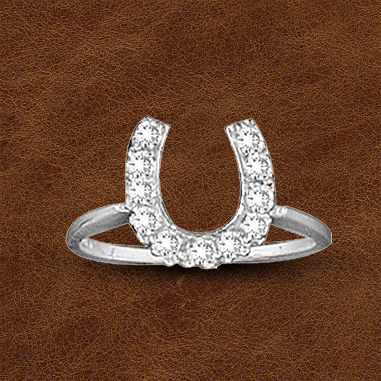 Kelly Herd® Jewelry Horseshoe Ring - Cox Ranch Supply