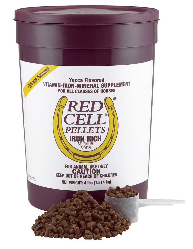 Red Cell® Pellets Iron Rich Vitamin Supplement for Horses - Cox Ranch Supply