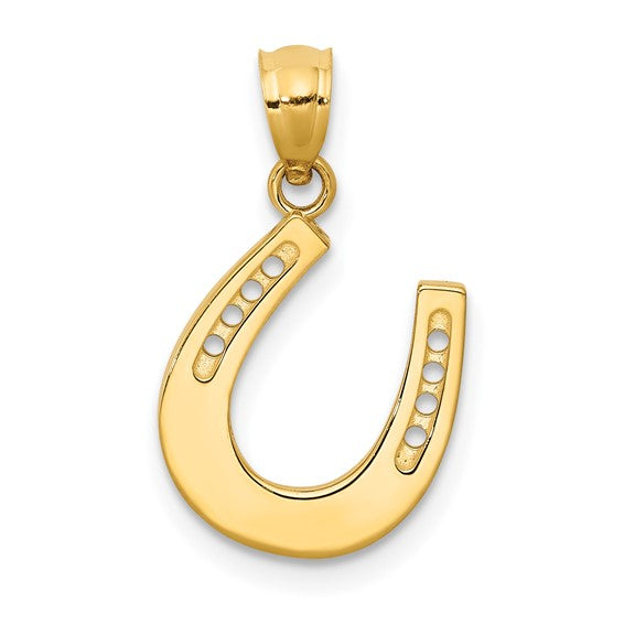 Lucky Horseshoe Necklace – Lucky Bee Jewelry