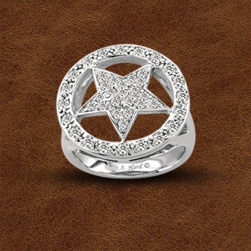 Kelly Herd® Texas Star Ring 18mm Large - Cox Ranch Supply