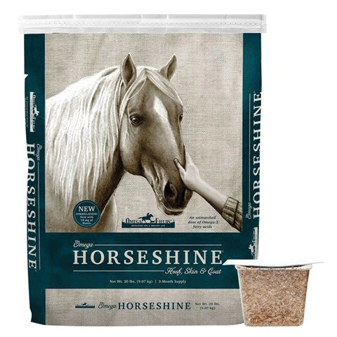 Omega Horseshine® Coat and Hoof Supplement - Cox Ranch Supply